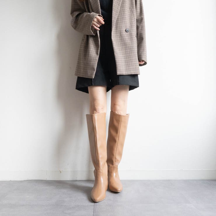 インヒールワイドロングブーツ | FABBY FABBY. | 詳細画像10 