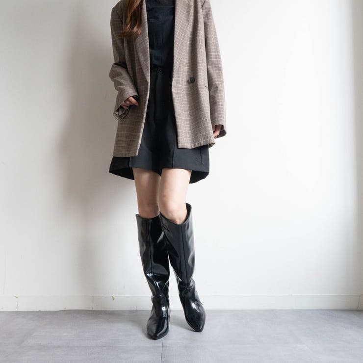 インヒールワイドロングブーツ | FABBY FABBY. | 詳細画像23 