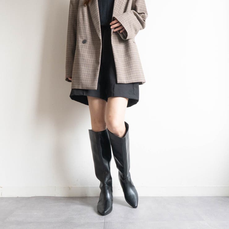 インヒールワイドロングブーツ | FABBY FABBY. | 詳細画像5 