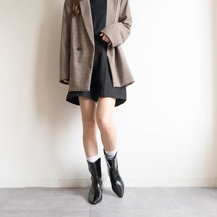 インヒールワイドショートブーツ | FABBY FABBY. | 詳細画像23 