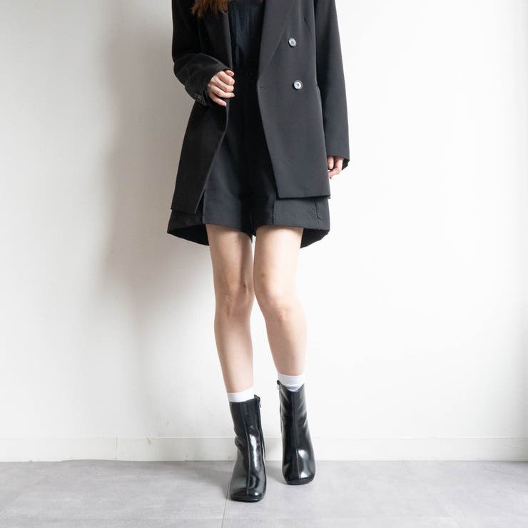 ラウンドスクエアショートブーツ | FABBY FABBY. | 詳細画像15 