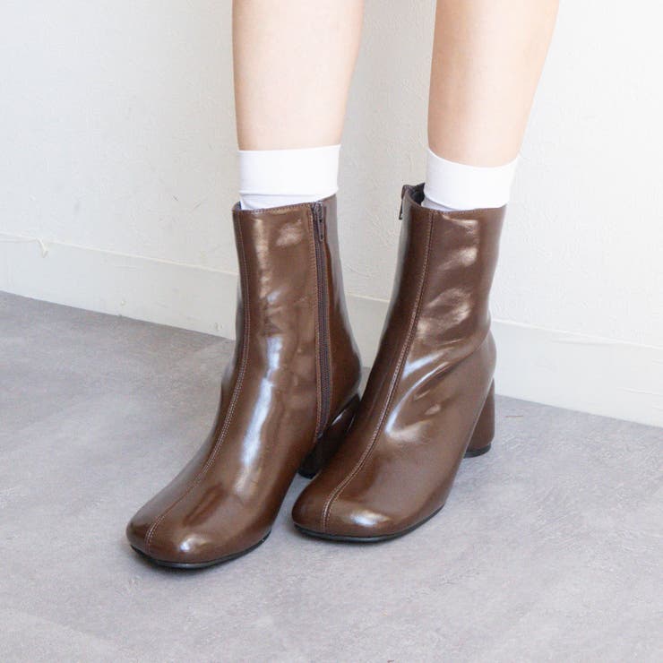 ラウンドスクエアショートブーツ | FABBY FABBY. | 詳細画像25 