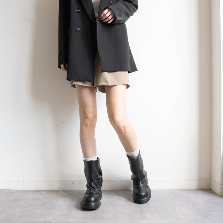 厚底ショートカバーブーツ | FABBY FABBY. | 詳細画像7 