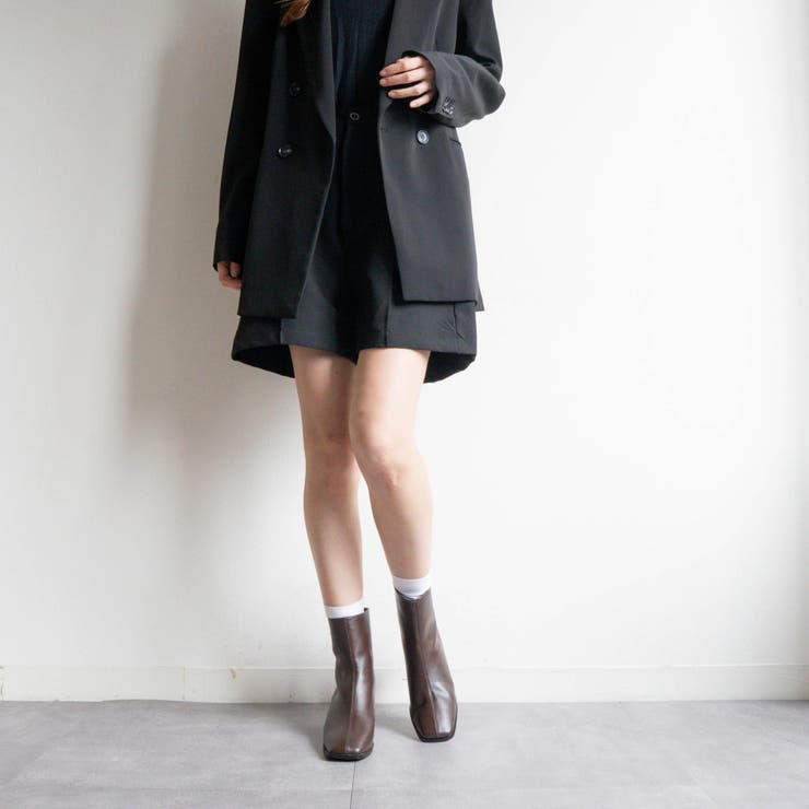 スクエアトゥヒールブーツ | FABBY FABBY. | 詳細画像15 