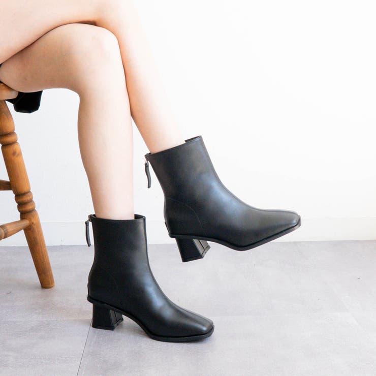 スクエアトゥヒールブーツ | FABBY FABBY. | 詳細画像3 
