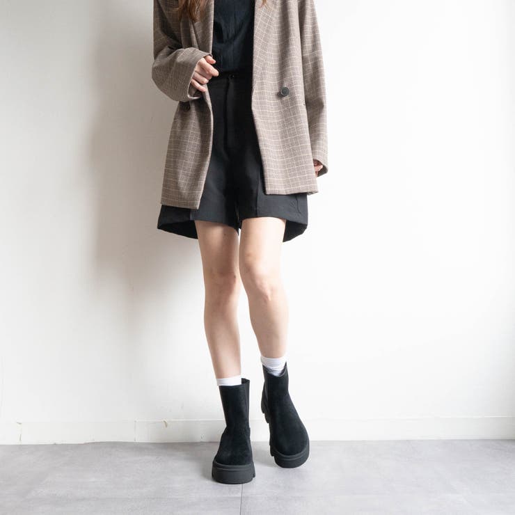 バルキーソールサイドゴアショートブーツ | FABBY FABBY. | 詳細画像23 