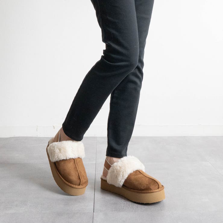 ボリュームボアバックストラップサンダル | FABBY FABBY. | 詳細画像14 