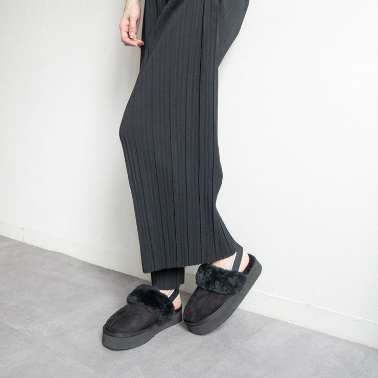 ボリュームボアバックストラップサンダル | FABBY FABBY. | 詳細画像3 