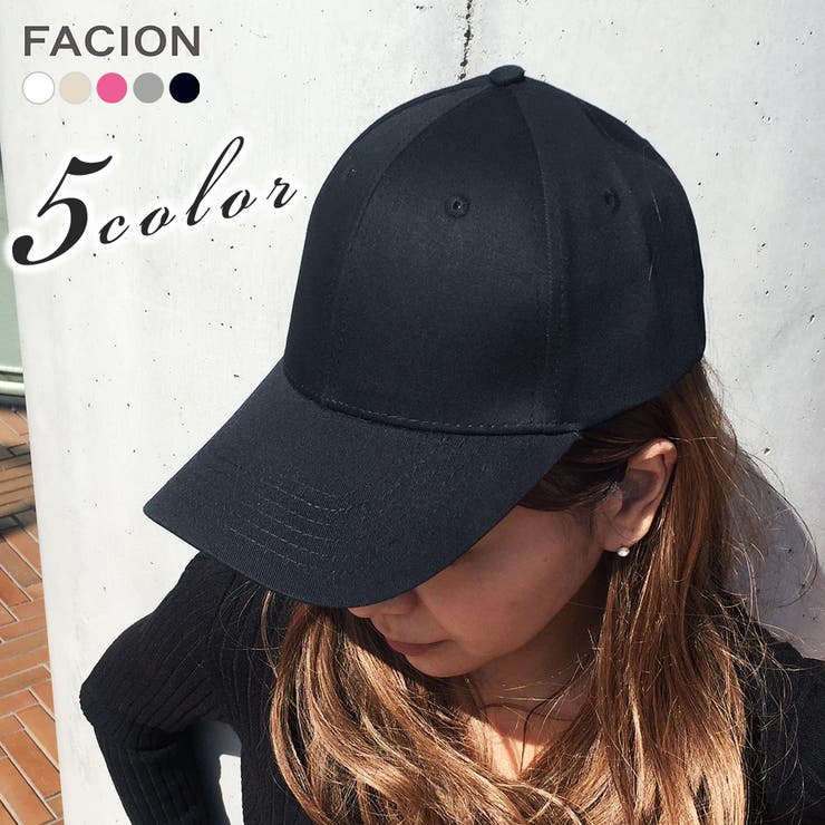 ベースボールキャップ 帽子 野球帽 品番 Faca Facion ファシオン のレディースファッション 通販 Shoplist ショップリスト