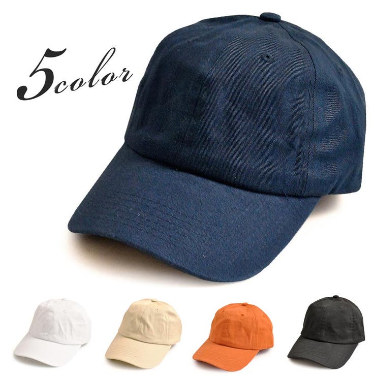 シンプルカラーローキャップ 帽子 CAP | FACION | 詳細画像1 