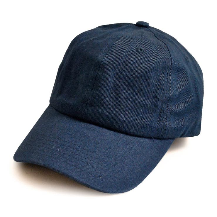 ネイビー | シンプルカラーローキャップ 帽子 CAP | FACION