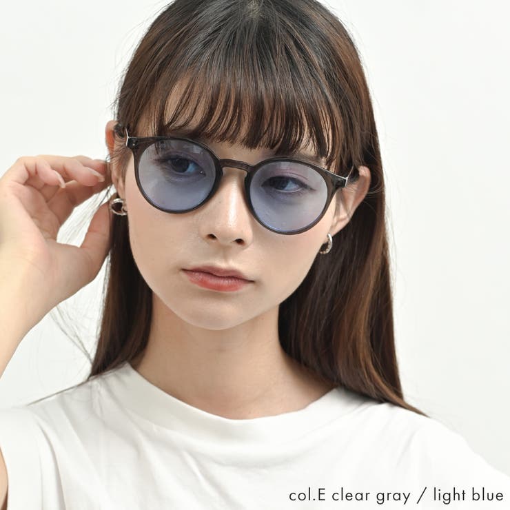 ラウンド型 サングラス レディース[品番：FNBW0001036]｜FashionBerry