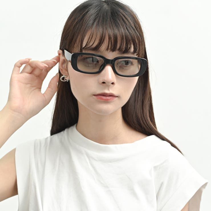 スクエアサングラス レディース UVカット | FashionBerry | 詳細画像13 