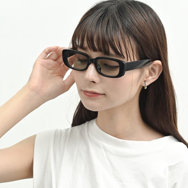 スクエアサングラス レディース UVカット | FashionBerry | 詳細画像14 