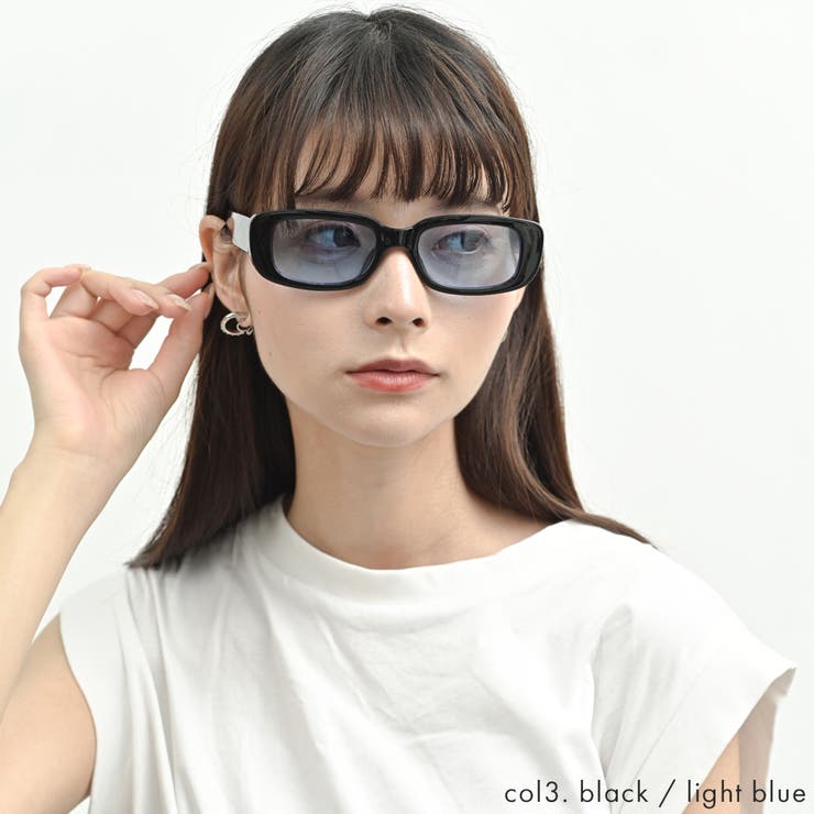 スクエアサングラス レディース UVカット | FashionBerry | 詳細画像18 