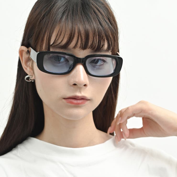 スクエアサングラス レディース UVカット | FashionBerry | 詳細画像25 