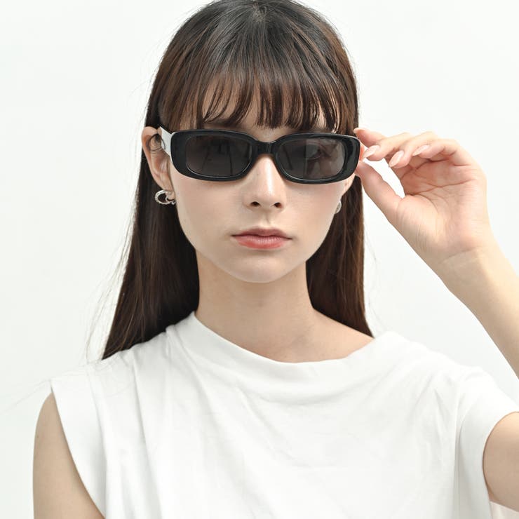 スクエアサングラス レディース UVカット | FashionBerry | 詳細画像9 