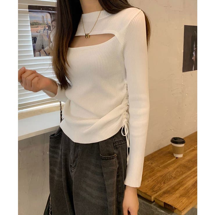 【韓国】GOSPHERES新品タグ付きMサイズ　上下セット 高身長 【スラモコラボ企画】チュール付け裾（トールサイズ） 通販