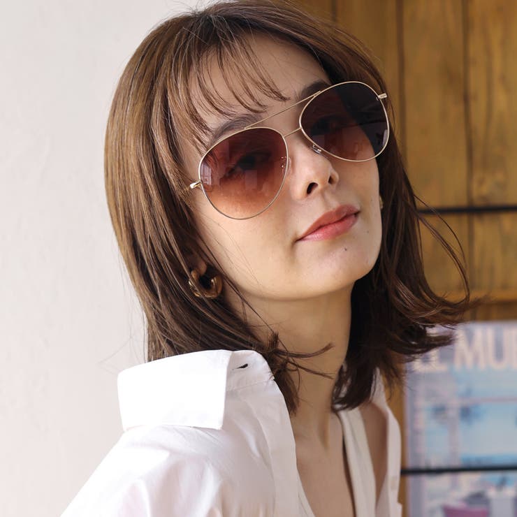 ティアドロップ サングラス レディース | FashionBerry | 詳細画像9