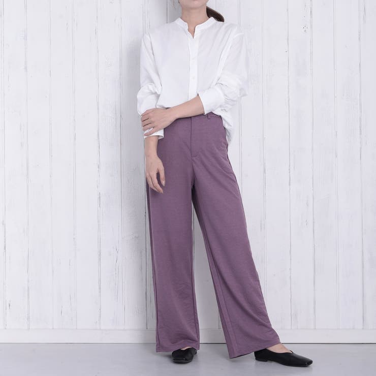 ハイウエストストレートパンツ[品番：FNBW0000423