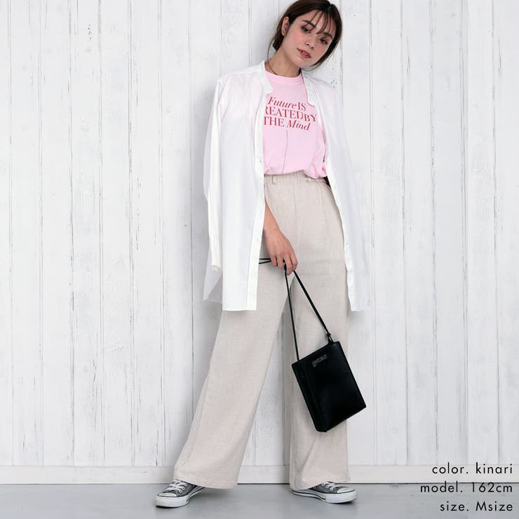 縄ベルト付きイージーパンツ | FashionBerry | 詳細画像10 