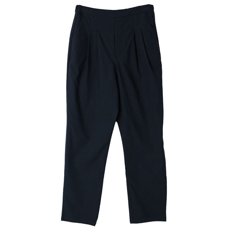 ネイビー | ゆるテーパードパンツ | FashionBerry