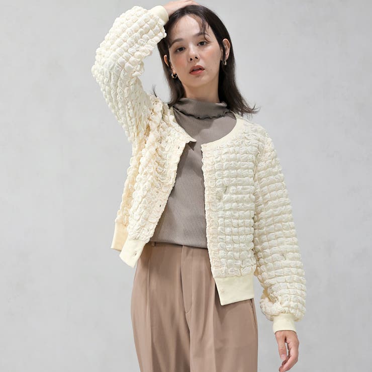 ポップコーン トップス ポコポコ カーディガン | FashionBerry | 詳細画像10 