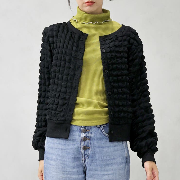 ポップコーン トップス ポコポコ カーディガン | FashionBerry | 詳細画像6 