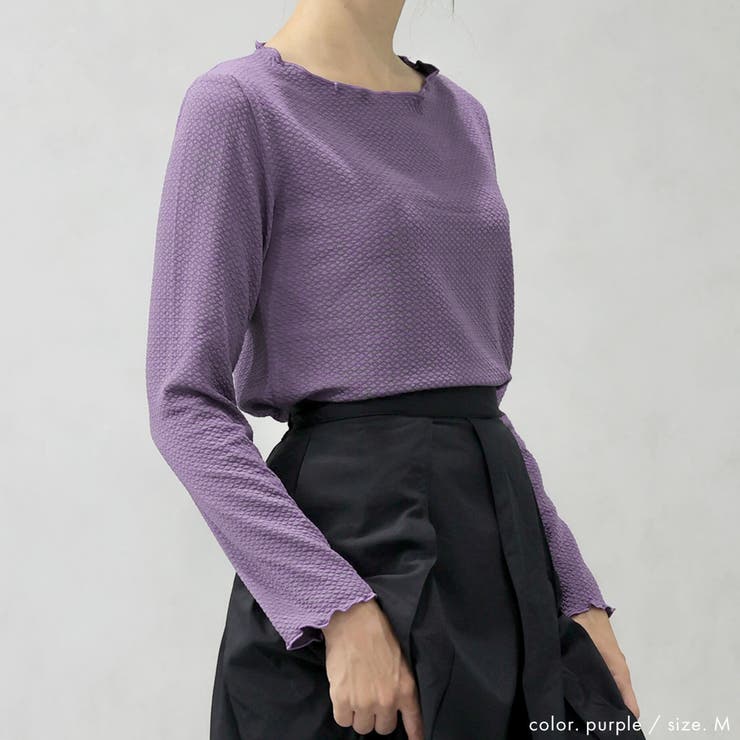 ポコポコカットメロートップス | FashionBerry | 詳細画像12 