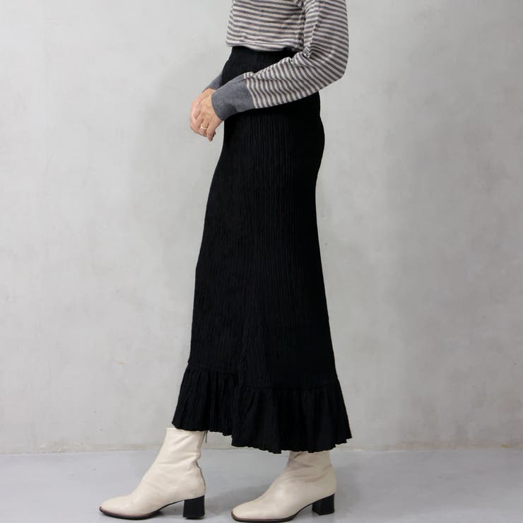 ポコポコストレッチマーメイドスカート | FashionBerry | 詳細画像19 