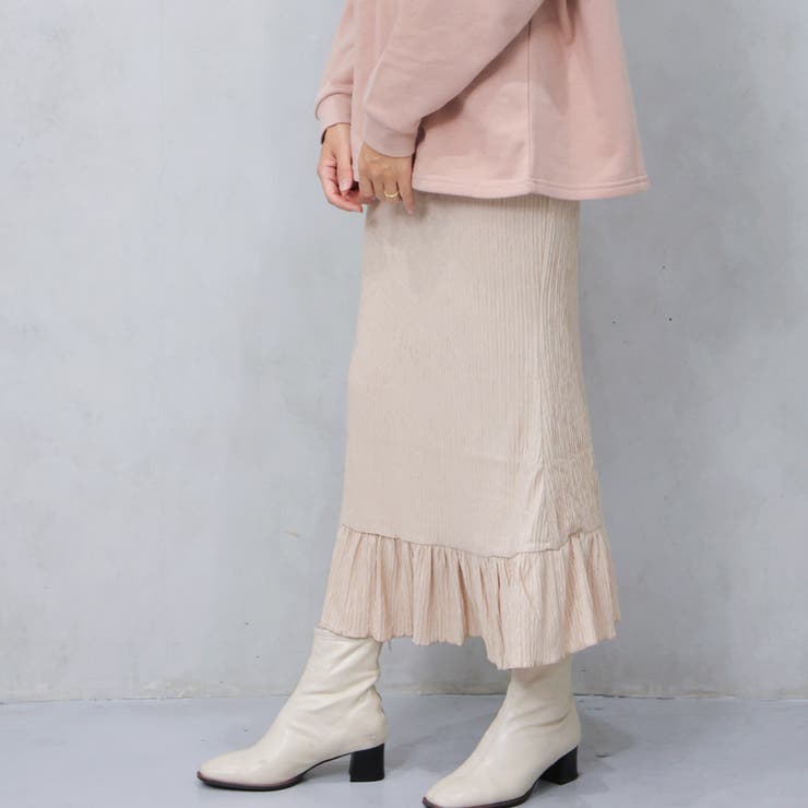 ポコポコストレッチマーメイドスカート | FashionBerry | 詳細画像6 