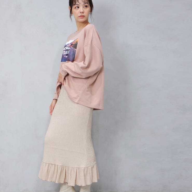 ポコポコストレッチマーメイドスカート | FashionBerry | 詳細画像7 