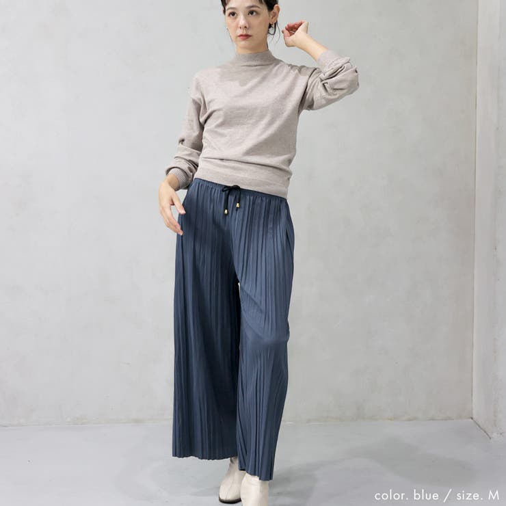 プリーツガウチョパンツ | FashionBerry | 詳細画像12 