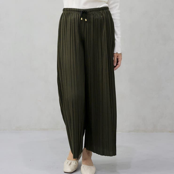 プリーツガウチョパンツ | FashionBerry | 詳細画像17 