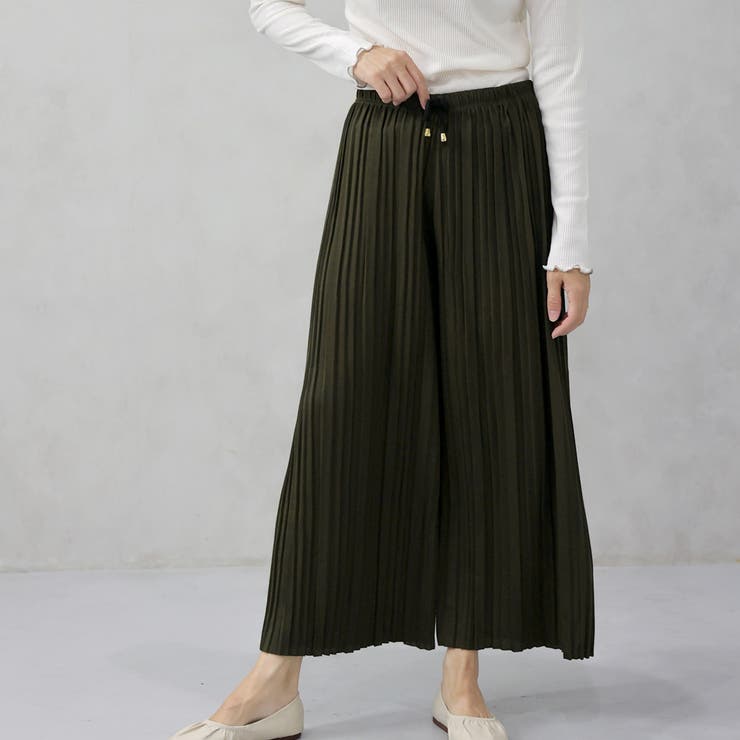 プリーツガウチョパンツ | FashionBerry | 詳細画像18 