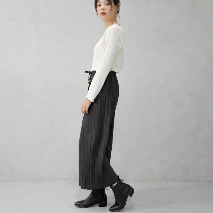 プリーツガウチョパンツ | FashionBerry | 詳細画像9 