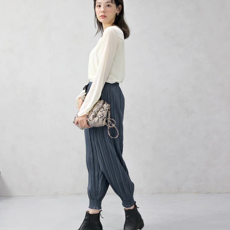 プリーツジョガーパンツ | FashionBerry | 詳細画像14 