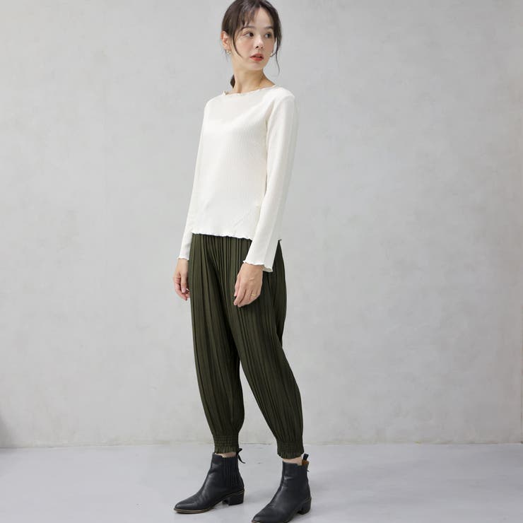 プリーツジョガーパンツ | FashionBerry | 詳細画像19 