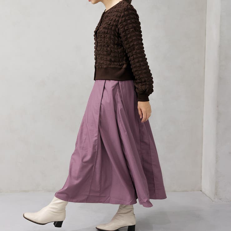 ナイロンギャザーロングスカート | FashionBerry | 詳細画像13 