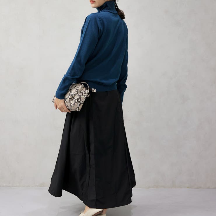 ナイロンギャザーロングスカート | FashionBerry | 詳細画像9 