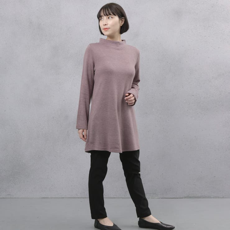 プチハイネック アクリル混チュニック | FashionBerry | 詳細画像12 