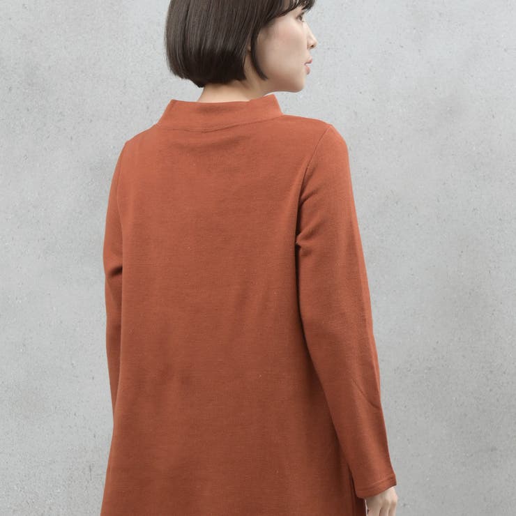 プチハイネック アクリル混チュニック | FashionBerry | 詳細画像14 