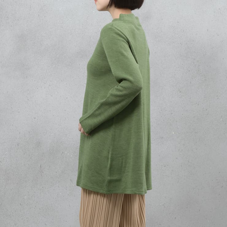 プチハイネック アクリル混チュニック | FashionBerry | 詳細画像23 