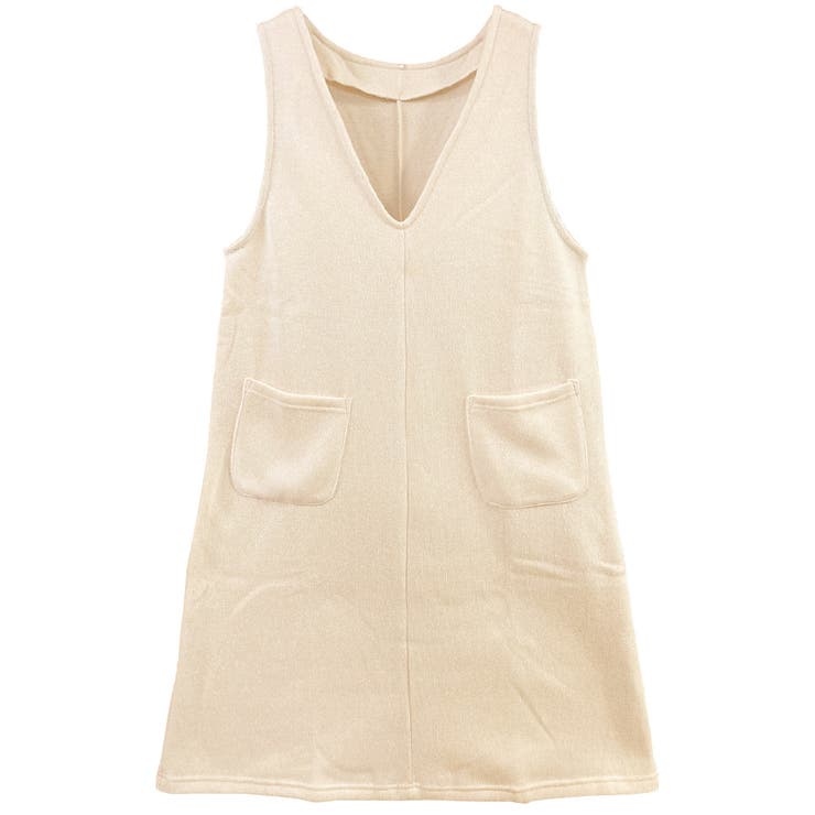 ゆるてろ素材 ポケット付きジャンパースカート | FashionBerry | 詳細画像32 