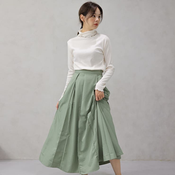 配色メローテレコタートルプルオーバー | FashionBerry | 詳細画像11 