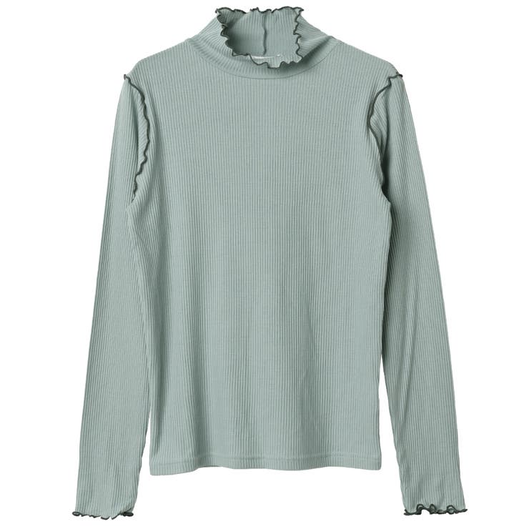 配色メローテレコホルターネックプルオーバー | FashionBerry | 詳細画像36 