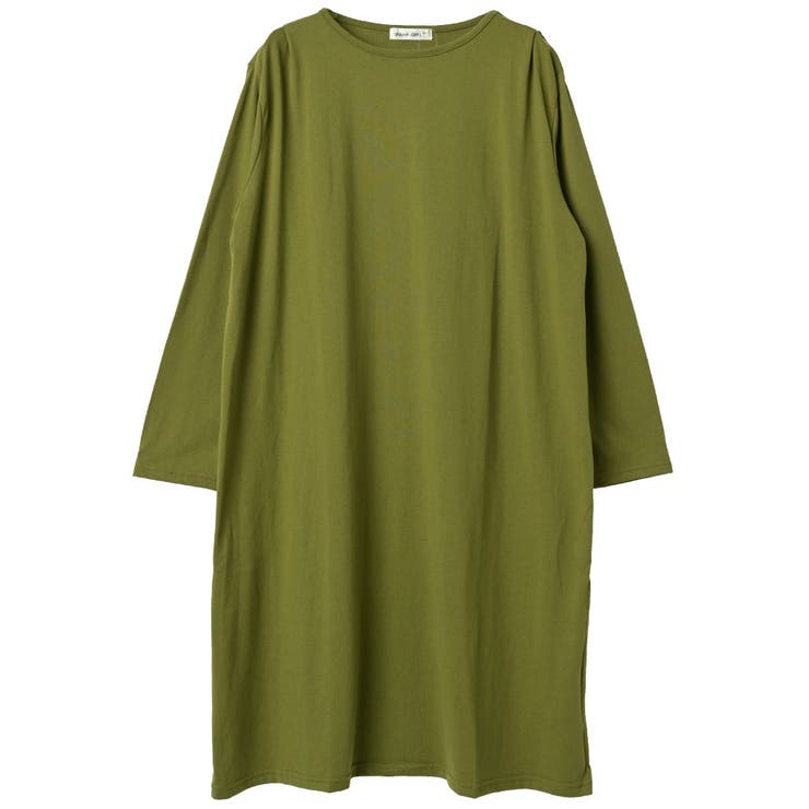 ヘビーウェイトロングスリーブタック使いワンピース | FashionBerry | 詳細画像36 