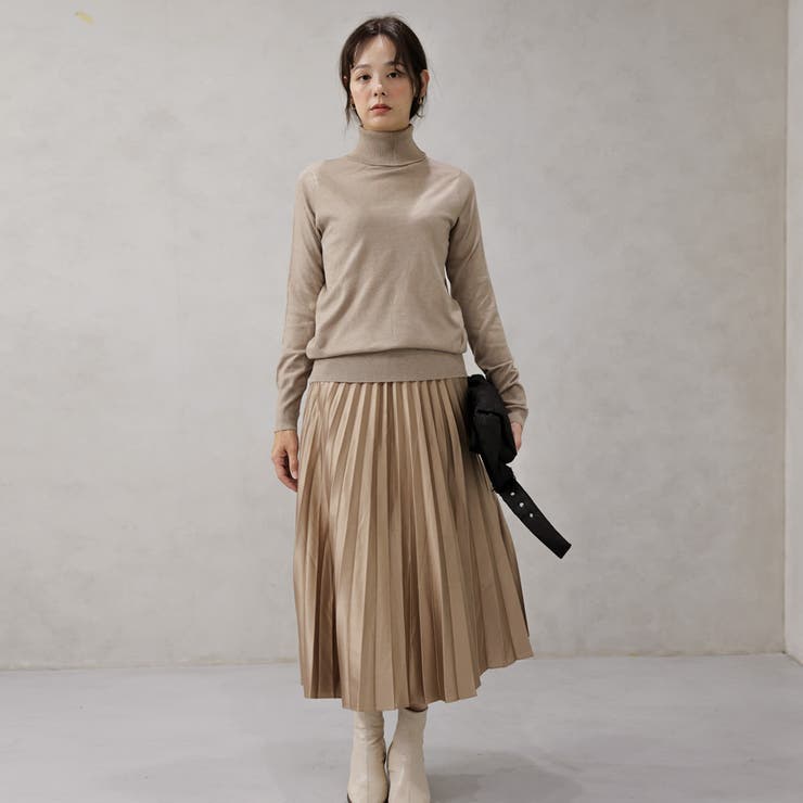 【洗えるニットシリーズ】もちもちニット タートルネックニット | FashionBerry | 詳細画像15 