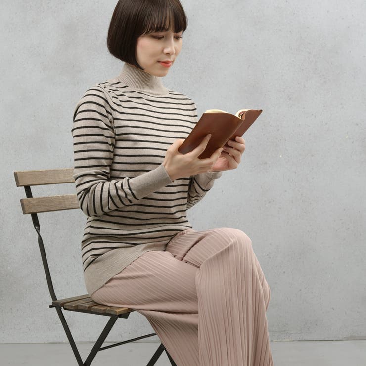 【洗えるニットシリーズ】もちもちニット ホルターネックニット | FashionBerry | 詳細画像19 