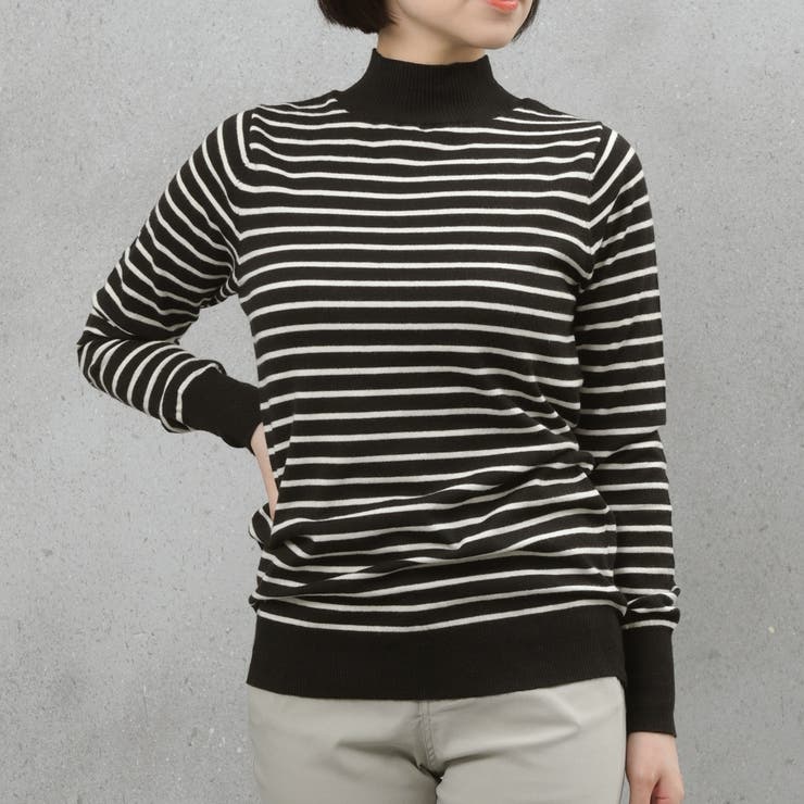 クロ×キナリ | 【洗えるニットシリーズ】もちもちニット ホルターネックニット | FashionBerry